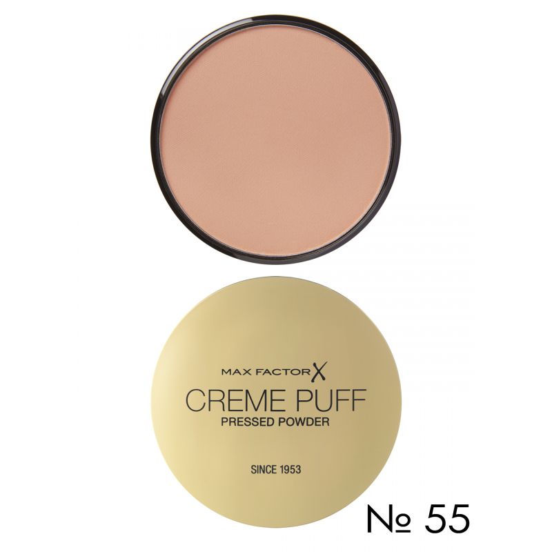 Max Factor Creme Puff Pressed Powder Компактная пудра 55 абрикосовый Max Factor Creme Puff Pressed Powder Компактная пудра 55 абрикосовый