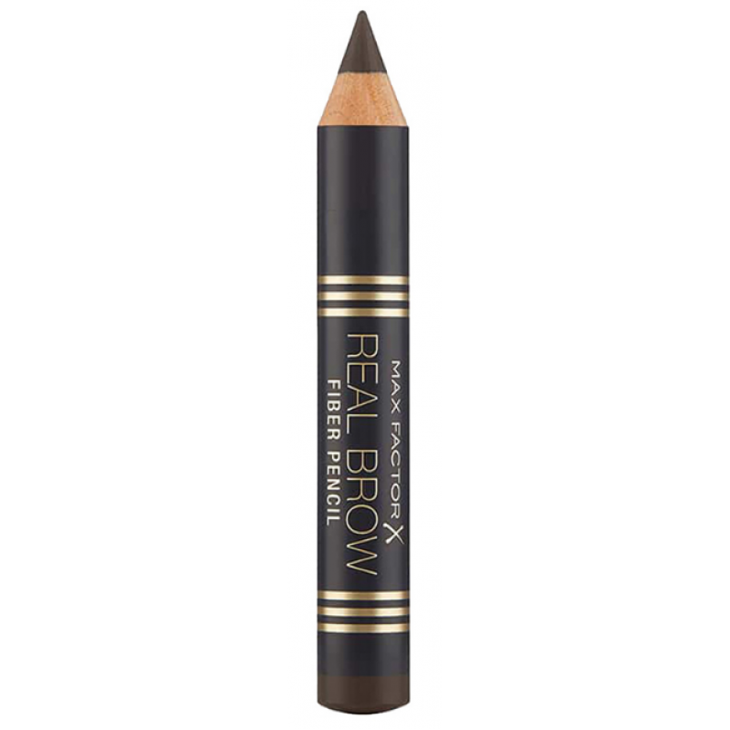 MAX FACTOR Карандаш для бровей Real Brow Fiber Pencil 004 Deep Brown MAX FACTOR Карандаш для бровей Real Brow Fiber Pencil 004 Deep Brown