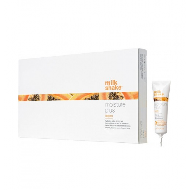Лосьйон для догляду за сухим та тонким волоссям Milk Shake Moisture Plus Hydrating Lotion, 6 шт по 12 мл Лосьйон для догляду за сухим та тонким волоссям Milk Shake Moisture Plus Hydrating Lotion, 6 шт по 12 мл