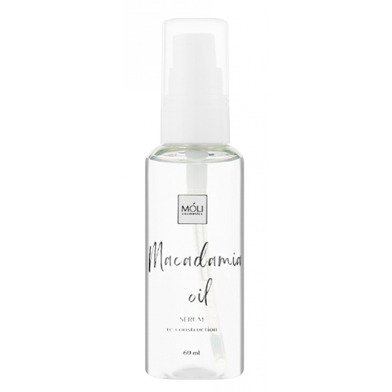 Сироватка для волосся з олією макадамії Moli Cosmetics 60 мл Сироватка для волосся з олією макадамії Moli Cosmetics 60 мл