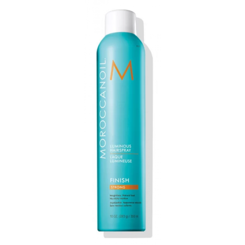 Сяючий лак для волосся сильної фіксації MoroccanOil Luminous Strong Flexible Hold Hairspray, 330 мл Сяючий лак для волосся сильної фіксації MoroccanOil Luminous Strong Flexible Hold Hairspray, 330 мл