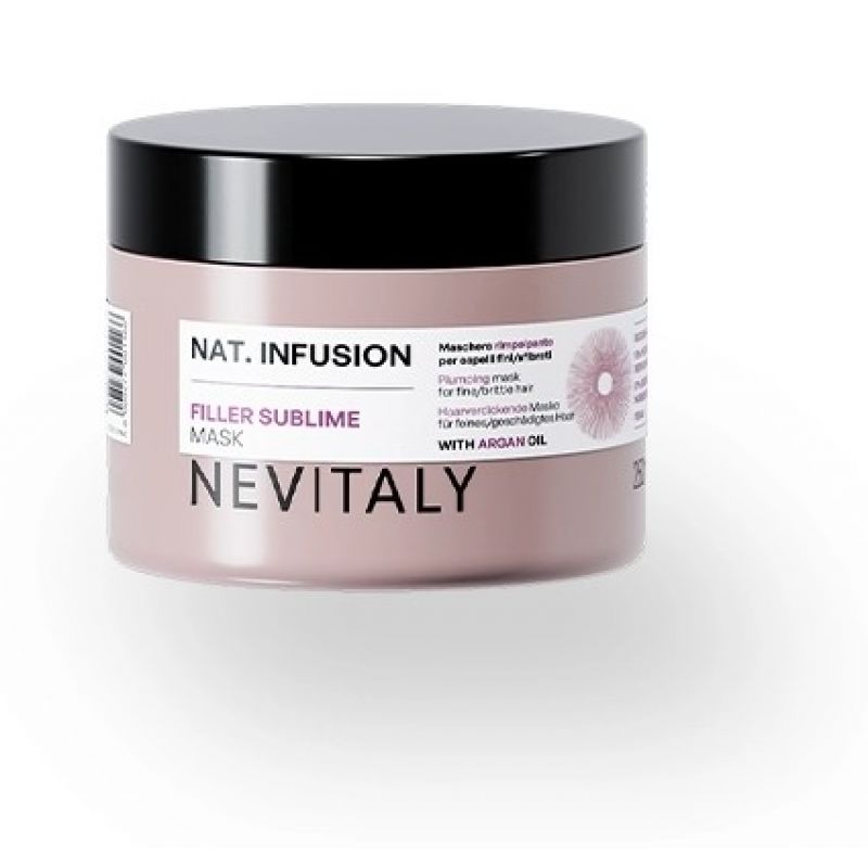 Маска для надання об'єму для тонкого та ламкого волосся Nevitaly FILLER SUBLIME Mask Маска для надання об'єму для тонкого та ламкого волосся Nevitaly FILLER SUBLIME Mask