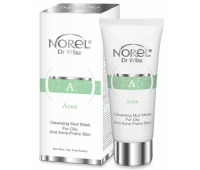 Очищаюча маска від акне 2 в 1 Norel Acne Softening and Cleansing 2-in-1 Face Mask 200 мл