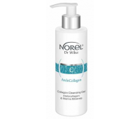 Ультрам'який гель з гіалуронової кислотою, фітопланктоном і олією бабассу для всіх типів шкіри Norel AteloCollagen cleansing gel