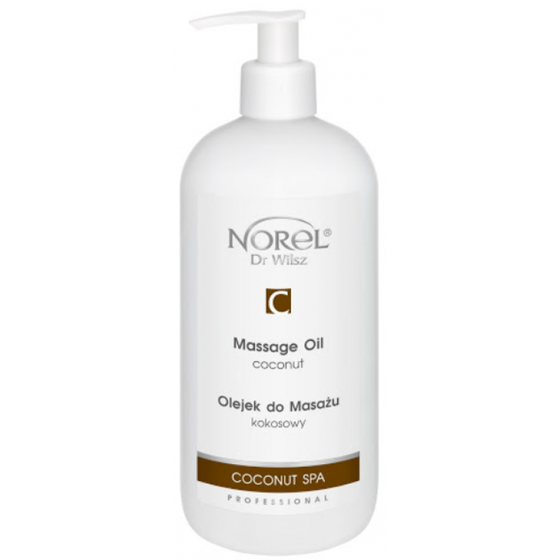Кокосова масажна олія для сухої шкіри Norel Coconut massage oil – Coconut SPA, 500 мл Кокосова масажна олія для сухої шкіри Norel Coconut massage oil – Coconut SPA, 500 мл