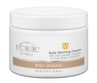Крем для схуднення з антицелюлітним комплексом, зміцнює стінки судин Norel  Body slimming cream with anti-cellulite complex for “spider veins” 500 ml