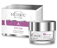 Пептидний активний ліфтинг крем Norel Anti-age Lifting Peptide Active Cream 50 мл Пептидний активний ліфтинг крем Norel Anti-age Lifting Peptide Active Cream 50 мл