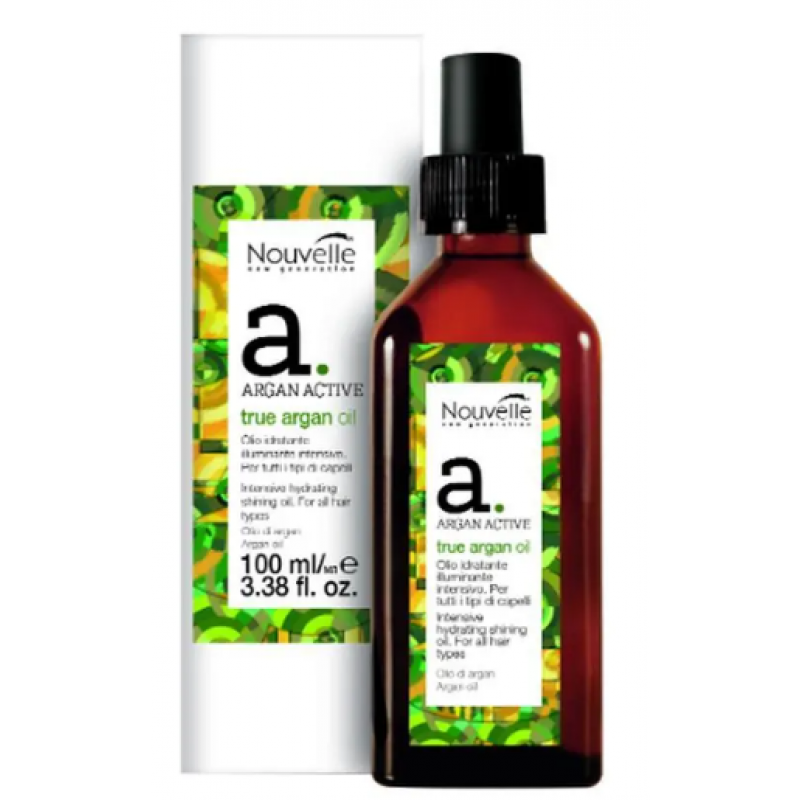 Масло інтенсивно-зволожуюче для волос Nouvelle Tru Argan Oil 100 мл Масло інтенсивно-зволожуюче для волос Nouvelle Tru Argan Oil 100 мл