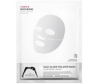 Трехслойная маска для лица «серебро» THE OOZOO Face Silver Foilayer Mask, 1 шт