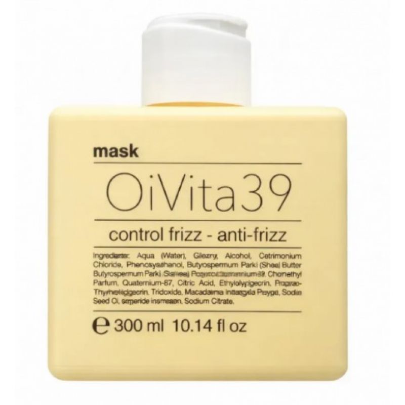 Маска для волосся розгладжувальна з олією макадамії OiVita39 Anti Frizz Маска для волосся розгладжувальна з олією макадамії OiVita39 Anti Frizz
