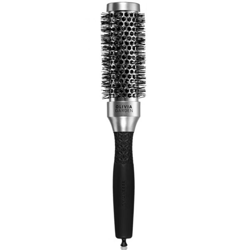 Брашинг для волосся 35 Olivia Garden Essential Blowout Classic Silver Брашинг для волосся 35 Olivia Garden Essential Blowout Classic Silver