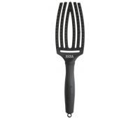 Щітка для волосся Olivia Garden Fingerbrush Boar Nilon Full Black Medium