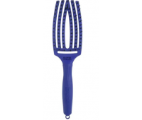 Щітка для волосся Olivia Garden Fingerbrush Boar Nilon Medium Blue Jeans
