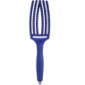 Щітка для волосся Olivia Garden Fingerbrush Boar Nilon Medium Blue Jeans