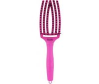 Щітка для волосся Olivia Garden Fingerbrush Boar Nilon Medium Neon Purple Щітка для волосся Olivia Garden Fingerbrush Boar Nilon Medium Neon Purple