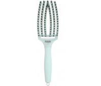 Щітка для волосся Olivia Garden Fingerbrush Boar Nilon Medium Nineties Fizzy Mint
