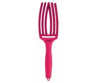 Щітка для волосся Olivia Garden Fingerbrush Boar Nilon Medium Nineties Hot Pink Щітка для волосся Olivia Garden Fingerbrush Boar Nilon Medium Nineties Hot Pink