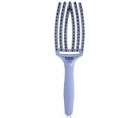 Щітка для волосся Olivia Garden Fingerbrush Boar Nilon Medium Nineties Love Blue Щітка для волосся Olivia Garden Fingerbrush Boar Nilon Medium Nineties Love Blue