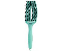 Щітка для волосся Olivia Garden Fingerbrush Boar Nilon Medium Nineties Mint Щітка для волосся Olivia Garden Fingerbrush Boar Nilon Medium Nineties Mint