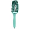 Щітка для волосся Olivia Garden Fingerbrush Boar Nilon Medium Nineties Mint