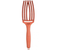 Щітка для волосся Olivia Garden Fingerbrush Boar Nilon Medium Orange Dream