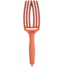 Щітка для волосся Olivia Garden Fingerbrush Boar Nilon Medium Orange Dream
