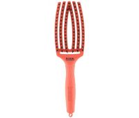 Щітка для волосся Olivia Garden Fingerbrush Combo Pastel Coral Powder Щітка для волосся Olivia Garden Fingerbrush Combo Pastel Coral Powder