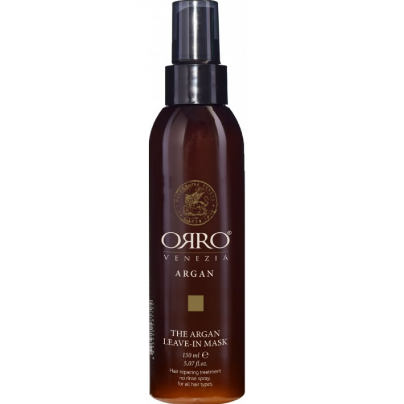 Спрей маска з олією Аргани ORRO ARGAN Leave-in Mask 150 мл Спрей маска з олією Аргани ORRO ARGAN Leave-in Mask 150 мл