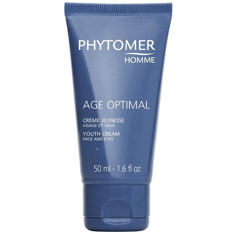 Омолоджуючий крем для шкіри обличчя та контуру очей для всіх типів шкіри чоловічий Phytomer Age Optimal Youth Cream Face and Eyes, 50 мл Омолоджуючий крем для шкіри обличчя та контуру очей для всіх типів шкіри чоловічий Phytomer Age Optimal Youth Cream Face and Eyes, 50 мл