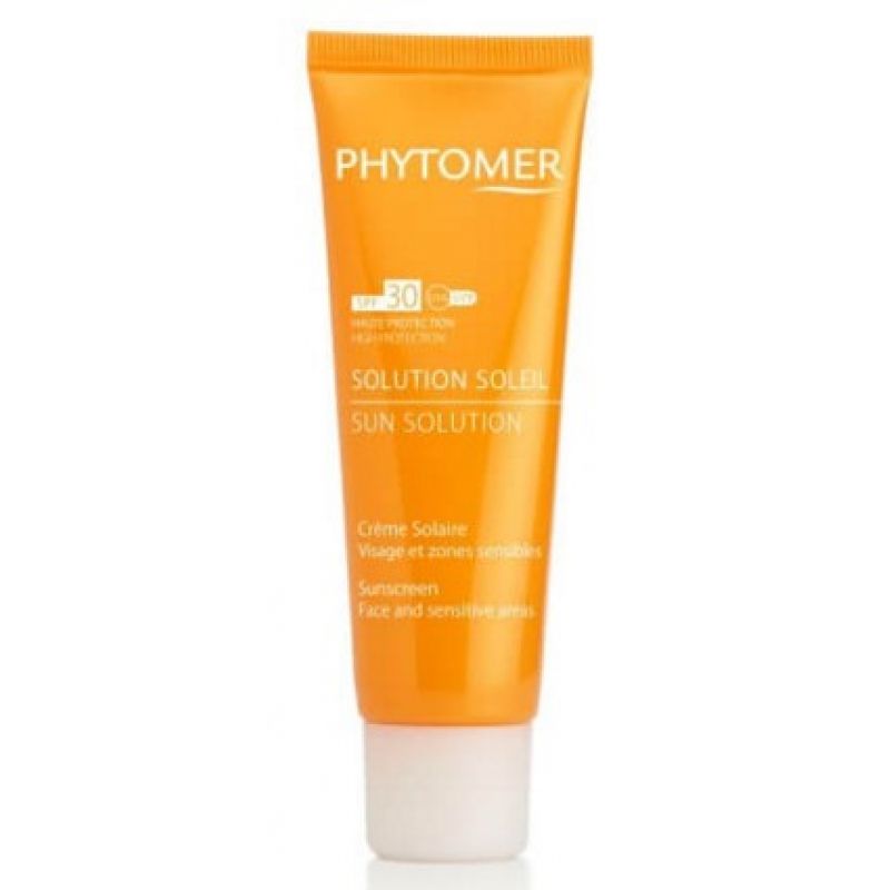 Сонцезахисний крем для обличчя та тіла SPF30 Phytomer Sun Solution, 50 мл Сонцезахисний крем для обличчя та тіла SPF30 Phytomer Sun Solution, 50 мл