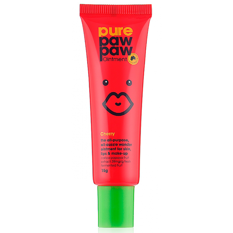 Відновлюючий бальзам вишня для губ Pure Paw Paw Cherry 15 g Відновлюючий бальзам вишня для губ Pure Paw Paw Cherry 15 g