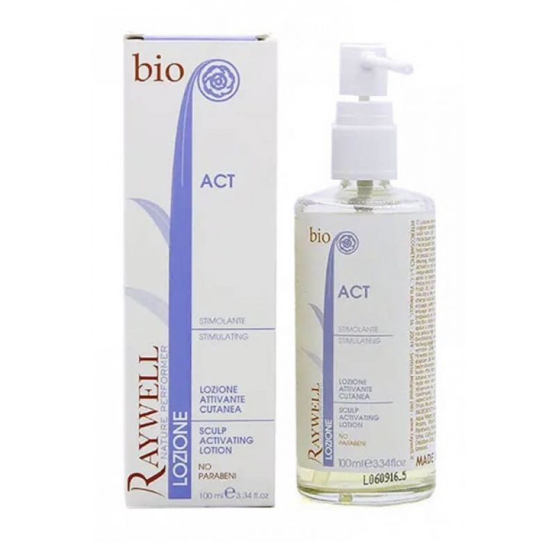 Активуючий лосьйон проти випадіння волосся Raywell Bio Act Lotion 100 мл Активуючий лосьйон проти випадіння волосся Raywell Bio Act Lotion 100 мл