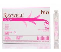 Ампули проти випадіння волосся для жінок Raywell Bio Tea Lotion 10 шт по 10 мл