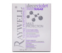 Фіолетова пудра для знебарвлення волосся Raywell Deco Violet Sweet Sugar, 500 g Фіолетова пудра для знебарвлення волосся Raywell Deco Violet Sweet Sugar, 500 g