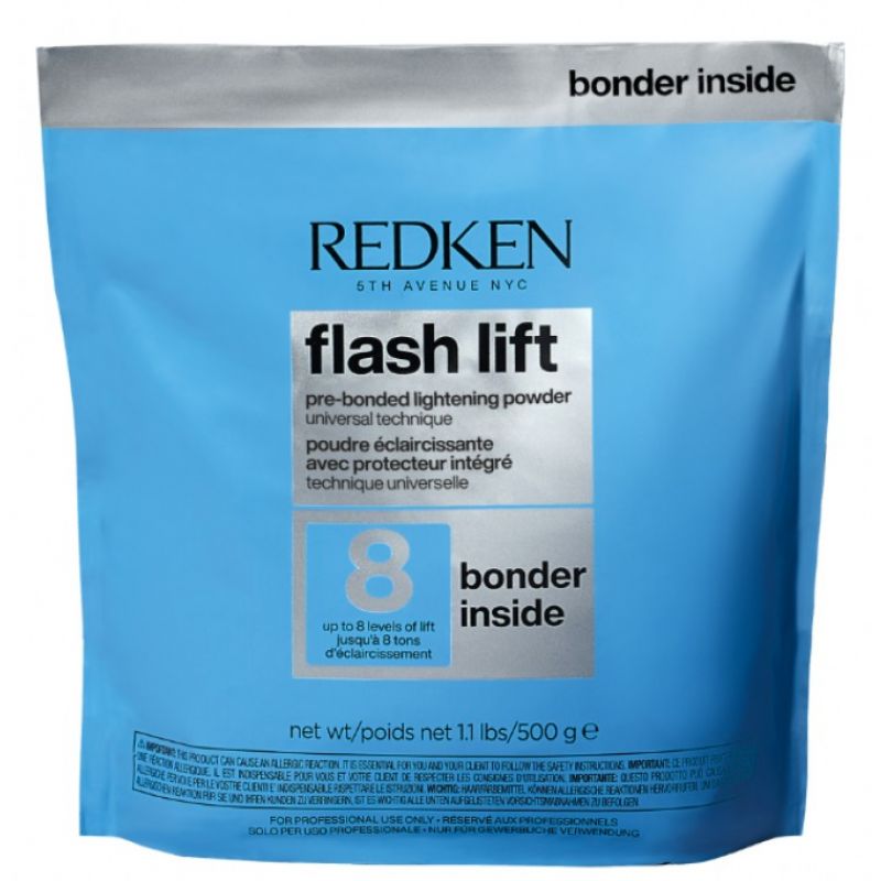 Пудра для інтенсивного освітлення до 8 рівнів Redken Flash Lift Bonder Inside Powder 500 гр Пудра для інтенсивного освітлення до 8 рівнів Redken Flash Lift Bonder Inside Powder 500 гр