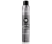 Спрей сильної фіксації для миттєвого завершення укладки волосся 18 Redken Quick Dry Hairspray, 400 мл Спрей сильної фіксації для миттєвого завершення укладки волосся 18 Redken Quick Dry Hairspray, 400 мл