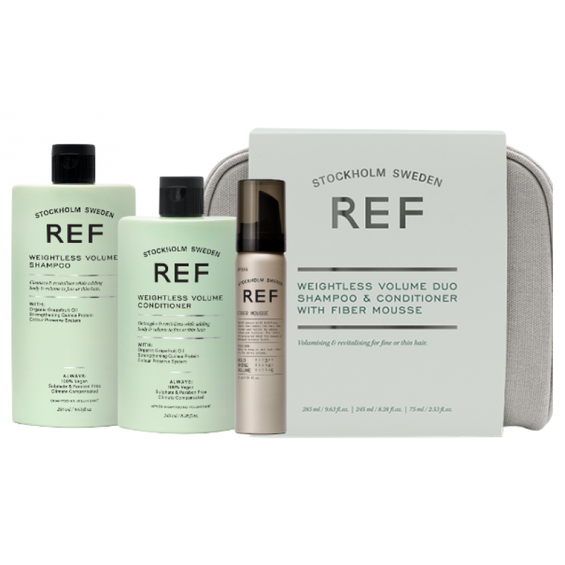 Тревел набір для об'єму волосся REF Beauty Bag Weightless Volume Тревел набір для об'єму волосся REF Beauty Bag Weightless Volume
