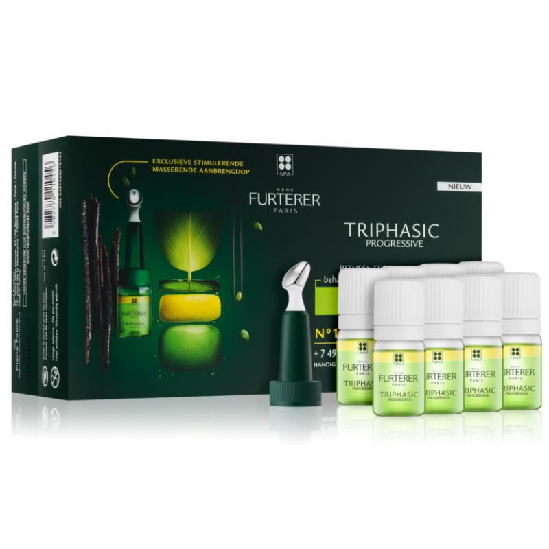 Відновлюючий комплекс від випадіння волосся Rene Furterer Paris Triphasic VHT Regenerating Treatment For Hair Loss Serum, 8 шт*5 мл Відновлюючий комплекс від випадіння волосся Rene Furterer Paris Triphasic VHT Regenerating Treatment For Hair Loss Serum, 8 шт*5 мл