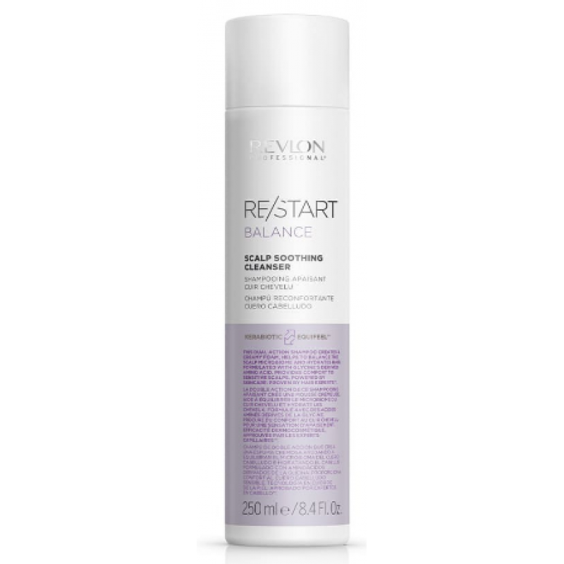 Шампунь для чутливої шкіри голови Revlon Professional Restart Balance Scalp Soothing Cleanser Шампунь для чутливої шкіри голови Revlon Professional Restart Balance Scalp Soothing Cleanser