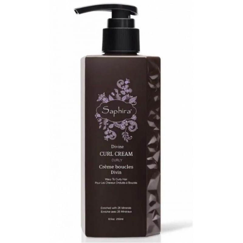 Кондиціонер для кучерявого волосся мінеральний Saphira Divine Curly Conditioner Кондиціонер для кучерявого волосся мінеральний Saphira Divine Curly Conditioner