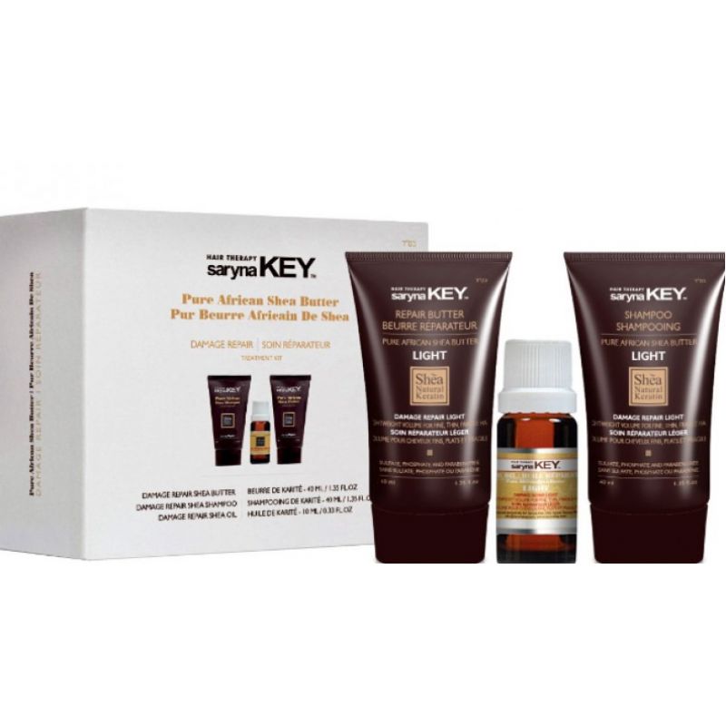 Дорожній набір Відновлюючий для волосся (полегшена форма) Saryna Key Damage Repair Light Travel Set Дорожній набір Відновлюючий для волосся (полегшена форма) Saryna Key Damage Repair Light Travel Set
