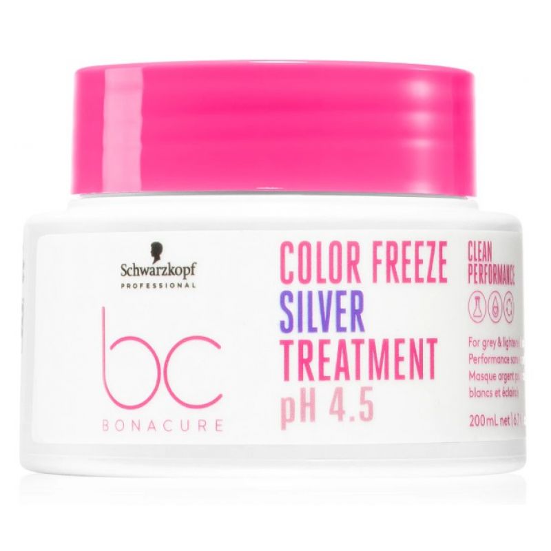 Маска для нейтралізації жовтизни Schwarzkopf Professional BC Bonacure Color Freeze Silver Маска для нейтралізації жовтизни Schwarzkopf Professional BC Bonacure Color Freeze Silver