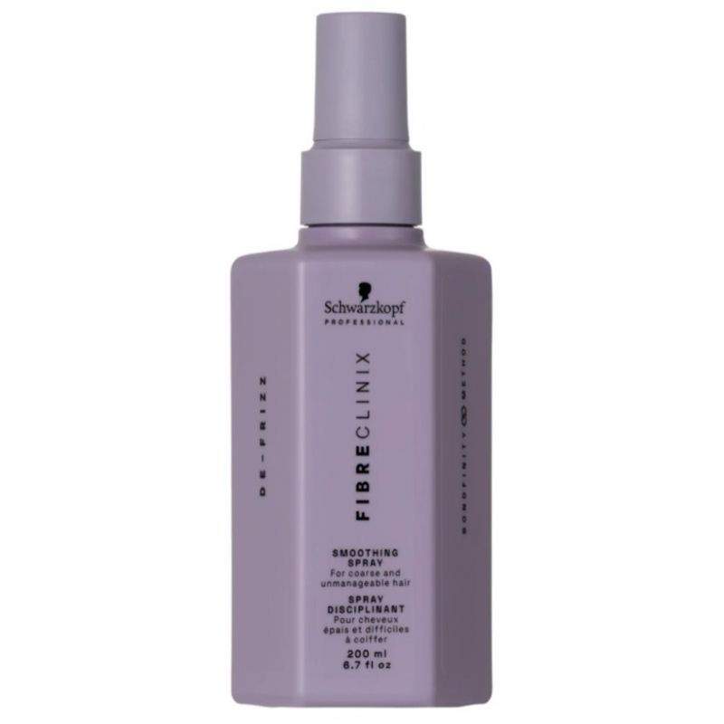 Розгладжуючий спрей для жорстокого та неслухняного волосся Schwarzkopf Fibre Clinix De-Frizz Smoothing Spray Розгладжуючий спрей для жорстокого та неслухняного волосся Schwarzkopf Fibre Clinix De-Frizz Smoothing Spray