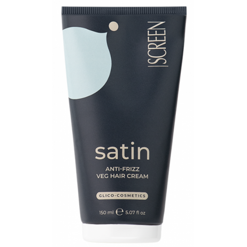 Дисциплінуючий крем проти пушистості волосся - Screen Purest Satin Anti-Frizz Veg Hair Cream 150 мл Дисциплінуючий крем проти пушистості волосся - Screen Purest Satin Anti-Frizz Veg Hair Cream 150 мл