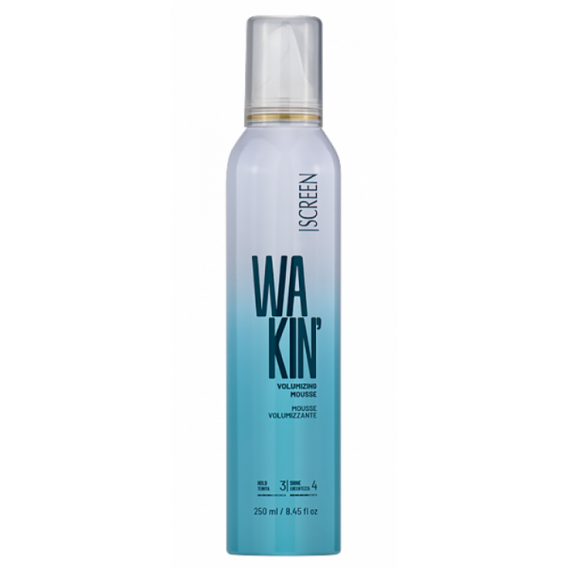 Мус для волосся середньої фіксації Screen WAKIN' MOUSSE, 250 мл Мус для волосся середньої фіксації Screen WAKIN' MOUSSE, 250 мл