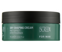 Крем для волосся, що моделює, з матовим ефектом середньої фіксації Screen For Man Dry Shaping Cream, 75 мл