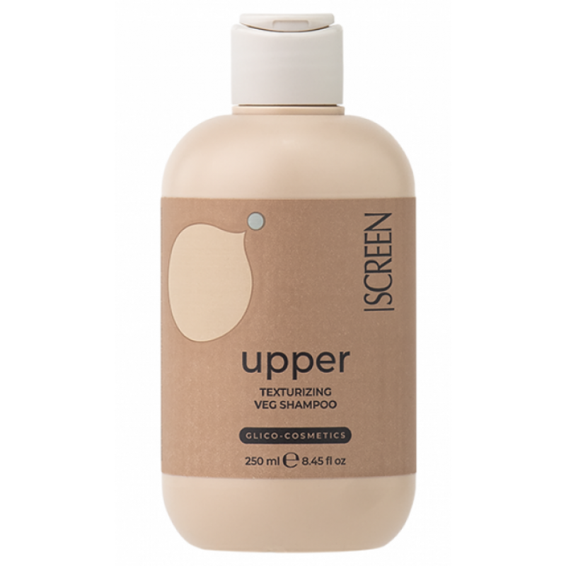 Шампунь для збільшення об’єму тонкого та тьмяного волосся - Screen Purest Upper Texturizing Veg Shampoo Шампунь для збільшення об’єму тонкого та тьмяного волосся - Screen Purest Upper Texturizing Veg Shampoo