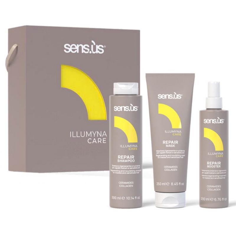 Набір Шампунь, маска та термо молочко для відновлення волосся Sensus Kit Nutri Repair Retail Набір Шампунь, маска та термо молочко для відновлення волосся Sensus Kit Nutri Repair Retail