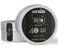 Міцний віск для волосся Sensus Tabu Flex Wax 40, 75 мл Міцний віск для волосся Sensus Tabu Flex Wax 40, 75 мл