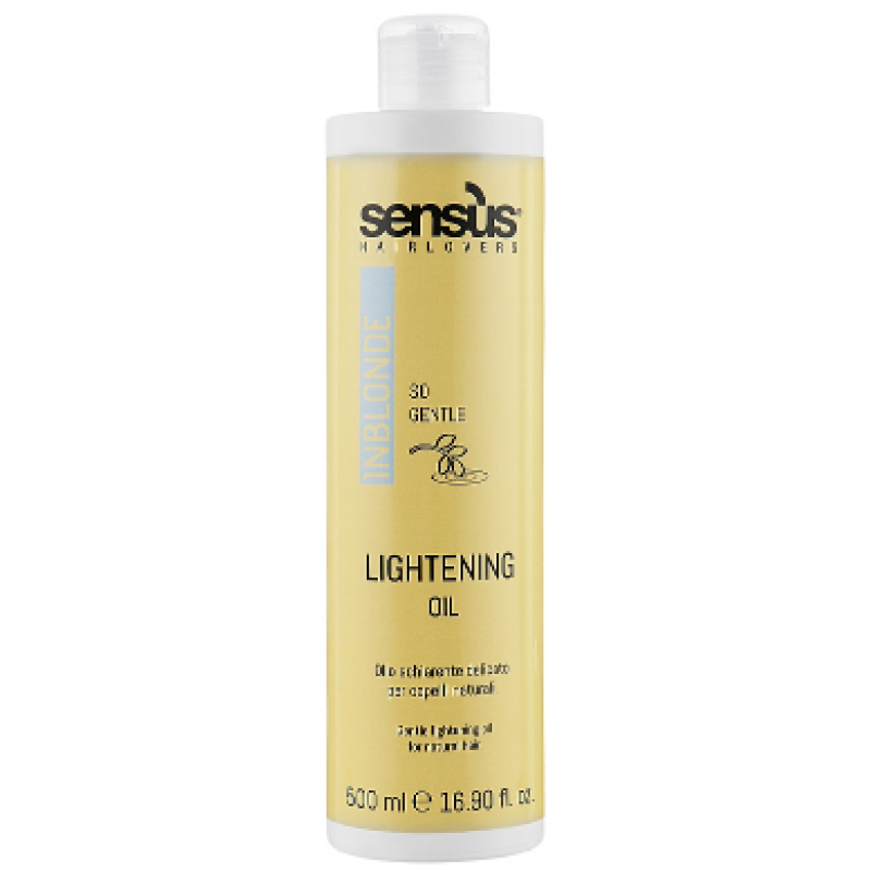 Освітлююча олія для волосся Sensus InBlonde Lightening Oil, 500 мл Освітлююча олія для волосся Sensus InBlonde Lightening Oil, 500 мл